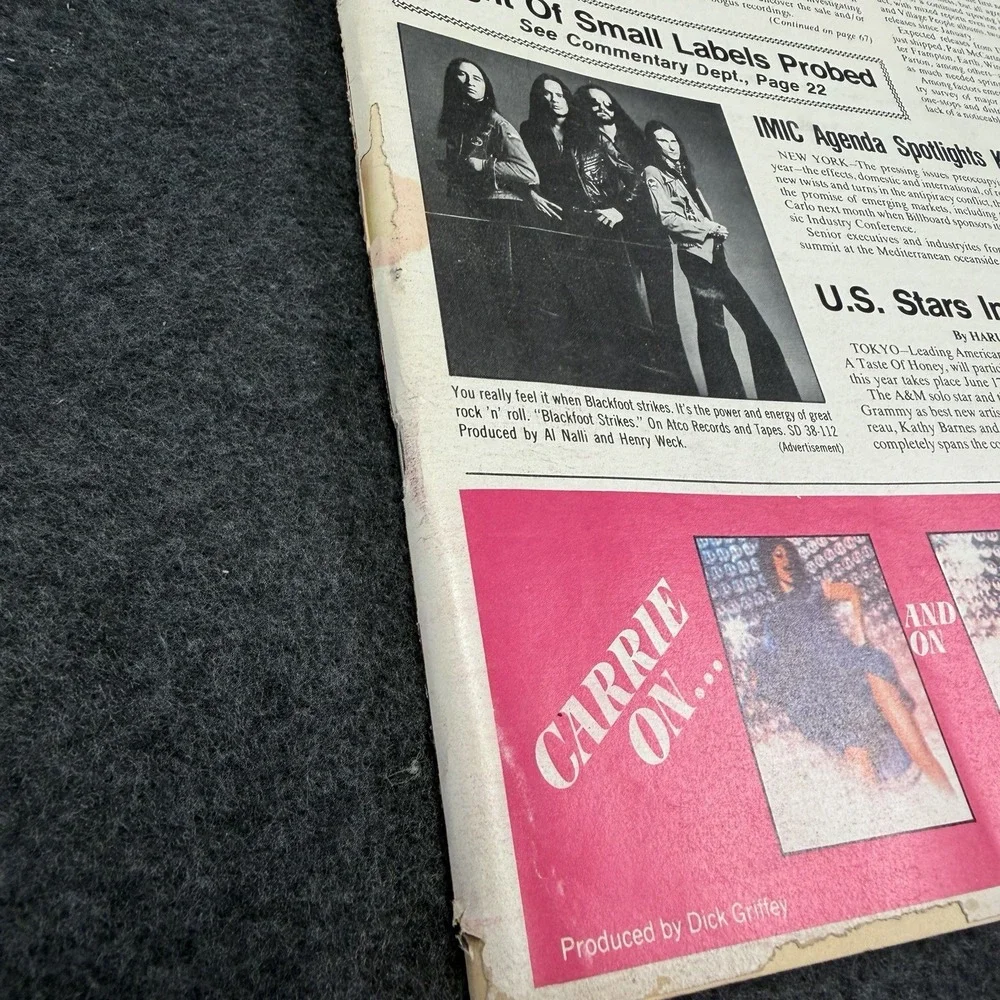 BILLBOARD Magazine Vintage May 5 1979 FBI Pirate Consortium